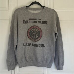 University of American Samoa Law School Gray Sweatshirt